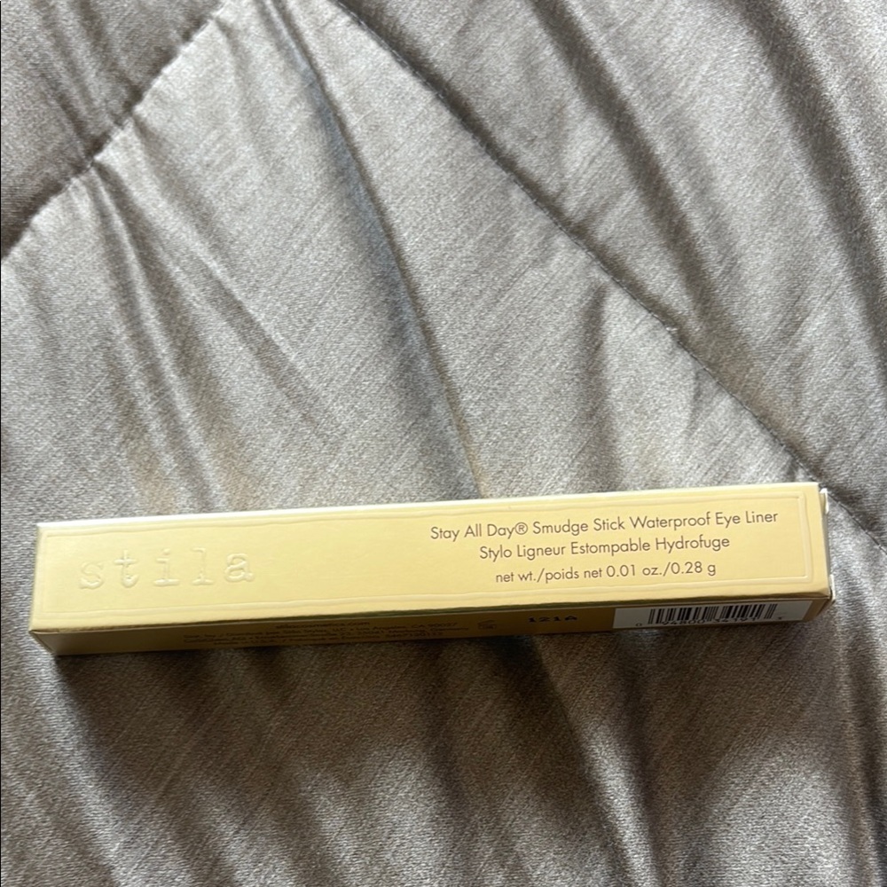 Stila Smudge Stick Waterproof Eye Liner in Yellow Box